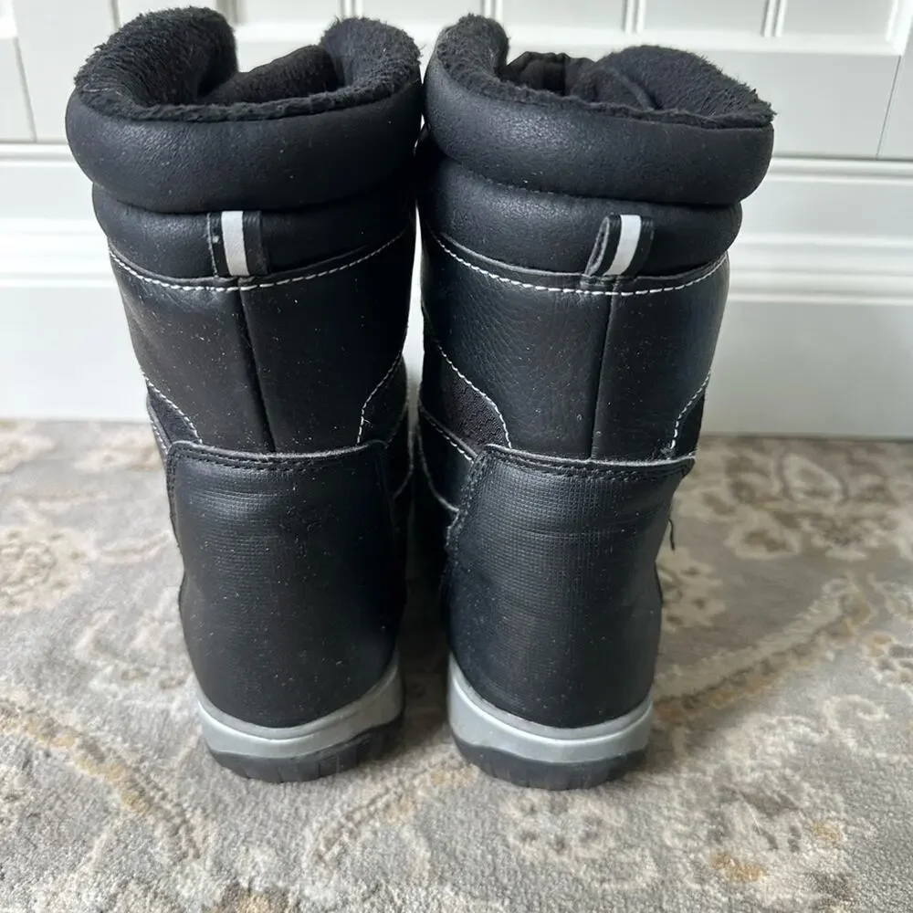 Totes Unisex Boots, Black, Youth Size 3
